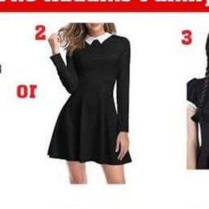 NWOT Wednesday Addams dress costume